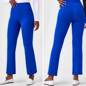Spanx The Perfect Pant Kick Flare in Cerulean Blue Size 1X